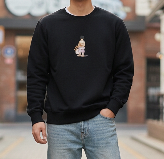 دورس ۲ نخ طرح گلدوزی آدمک