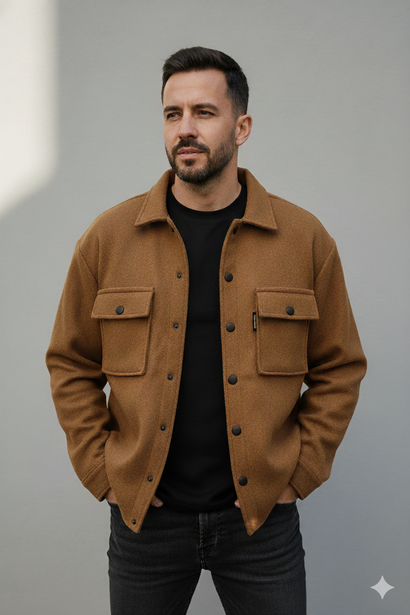 کت فوتر ضخیم پارچه ترک