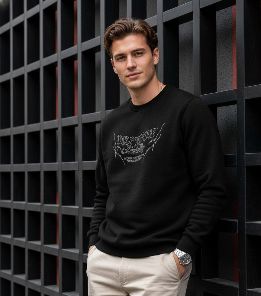 دورس ۳ نخ‌ گلدوزی طرح MENTALITY