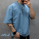 تیشرت بیسیک پاستیلی پارچه دورس