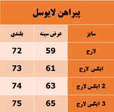 پیراهن مردانه پارچه لایوسل لَخت ترک