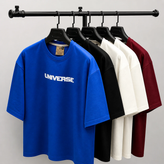 تیشرت مینیمال مشکی UNIVERSE (یونیورس)