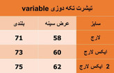 تیشرت مردانه پارچه ماکان آبی تکه دوزی و چاپ variable